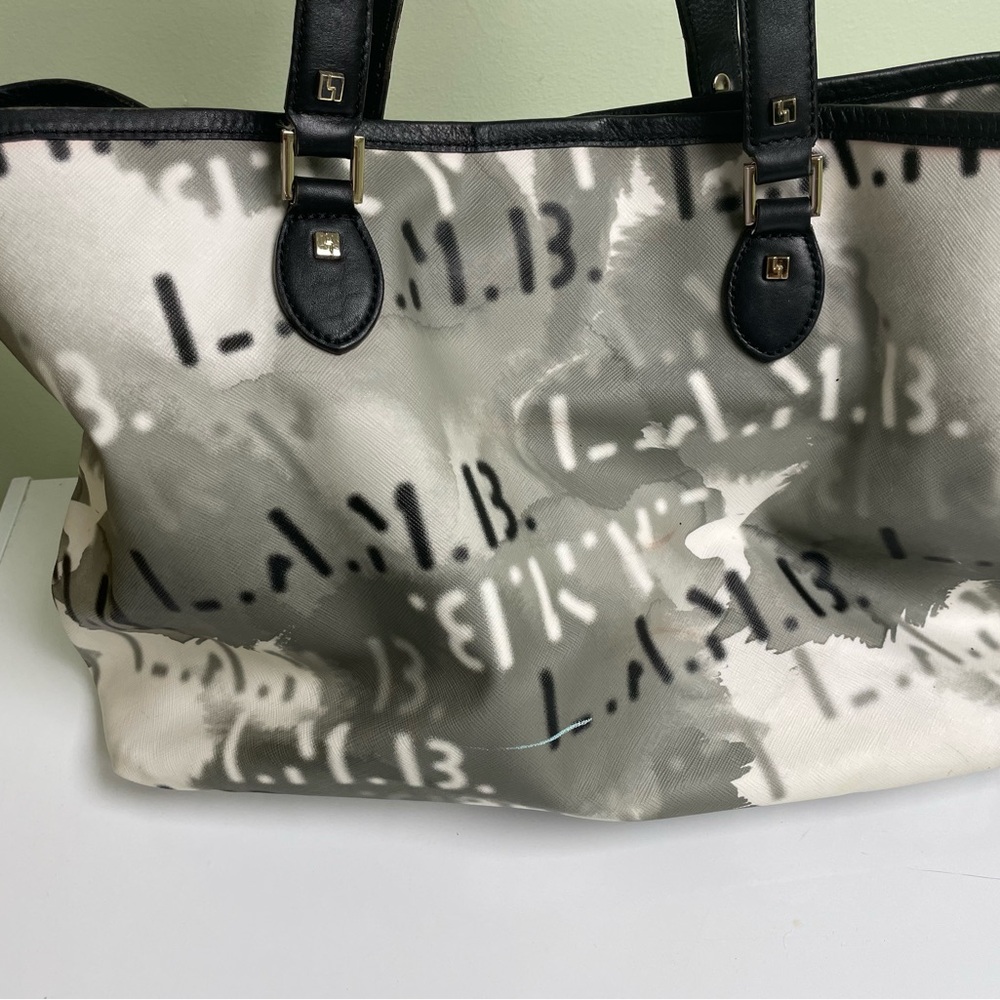 Gwen Stefani L.A.M.B vintage graffiti tote bag - Picture 2 of 6
